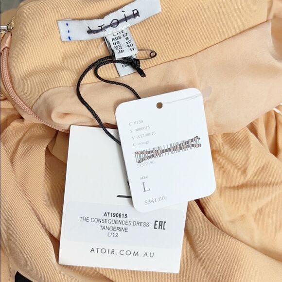 Free People x Atoir The Consequences Mini Dress Size L - Picture 7 of 7